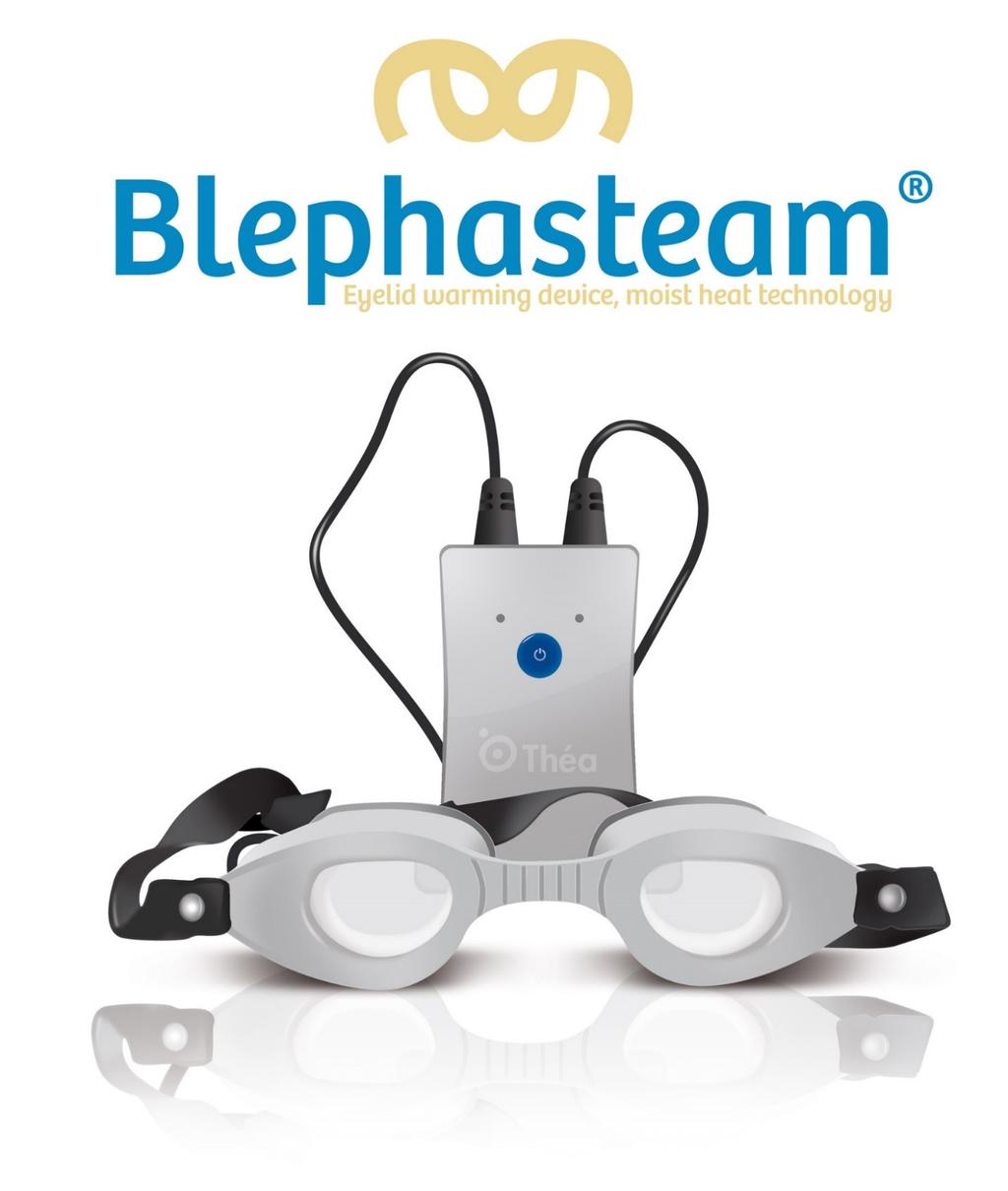 Blephasteam on patentoitu lääkinnällinen laite, joka saa aikaan olosuhteet, jotka luonnollisella tavalla parantavat kyynelnesteen laatua ja edistävät siten silmien terveyttä, näkökykyä ja