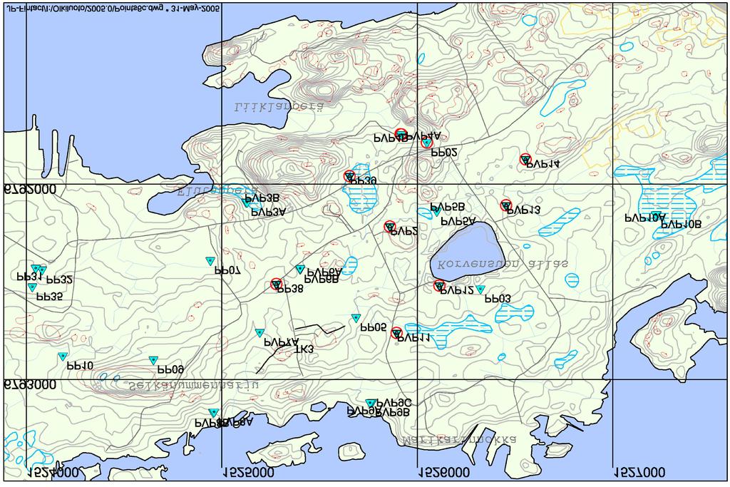 5 2 FIELD MEASUREMENTS The field measurements were done during June, July and December 2004 and PVP2 was measured in January 2005.