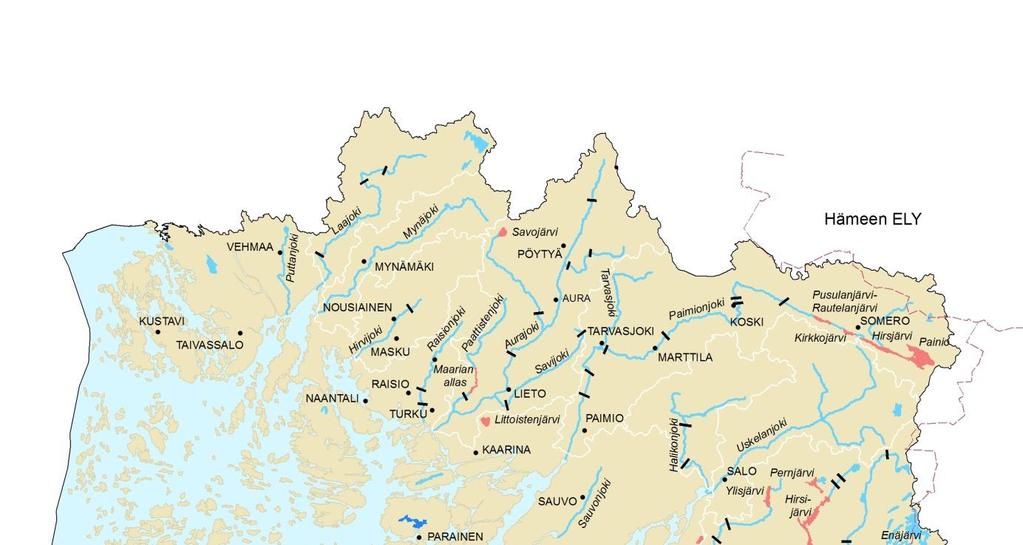 Ehdotus Saaristomeren valuma-alueen