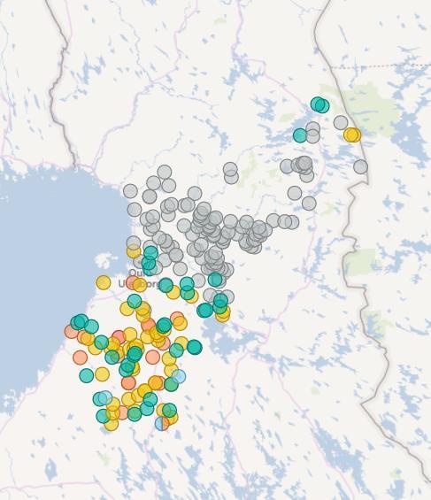 kuormituksen suuruutta tai laajuutta, ainoastaan