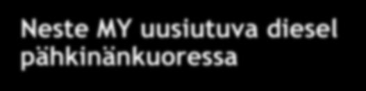 kulutuksesta +45 % Raskas tieliikenne vastaa suurimmasta osasta globaalin dieselin kulutuksessa.