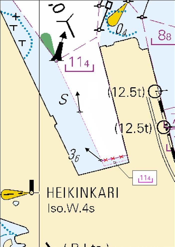 Tm/UfS/NtM 5. 20.02.2019 *30 /2019 (2019-02-20) Suomi. Perämeri. Raahen satama. Alueet ja rajat Finland. Bottenviken. Brahestads hamn. Områden och gränser Finland. Bay of Bothnia. Port of Raahe.