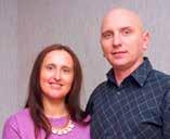SERGEI JA IRINA KOSTROMIN Tsheljabinsk Meillä oli haave ja se toteutui! Nimeni on Irina. Tulimme mieheni Sergein kanssa tänne Tsheljabinskiin vuonna 2012. Meillä oli silloin kolme lasta (nyt neljä).