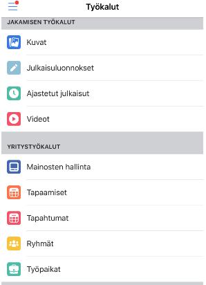 8 Facebkin yrityssivuilta löytyy sivujen