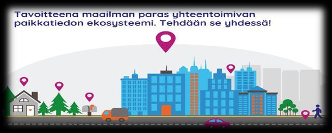 Mitä jatkossa Lainsäädännön kehittäminen yleisesti Paikkatietojen osalta Myös tietosuojan