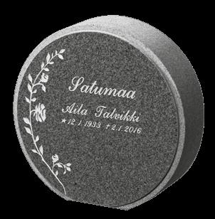 pronssikirjaimet, tankoon kiinnitettynä