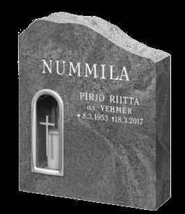 276 65 cm 55 cm, päältä lohkottu hopea Risti 1.