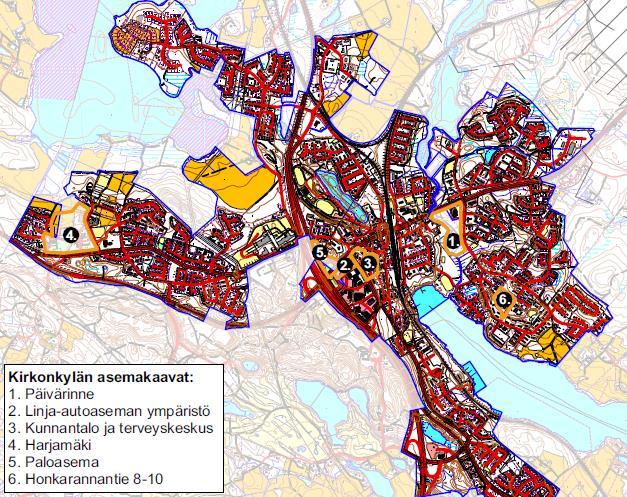 kaavoitusohjelma 2019 7 (10) 3.4 Asemakaavoitus 2019 Asemakaavoituksella mahdollistetaan monipuolinen rakennuspaikkatarjonta asumiseen, yritystoimintaan ja palveluihin.