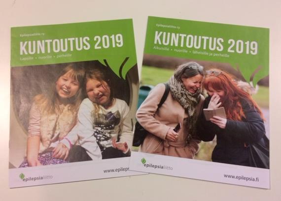 Epilepsialiiton kurssitoiminta 2019 Vuodenkierto Kurssit kootusti