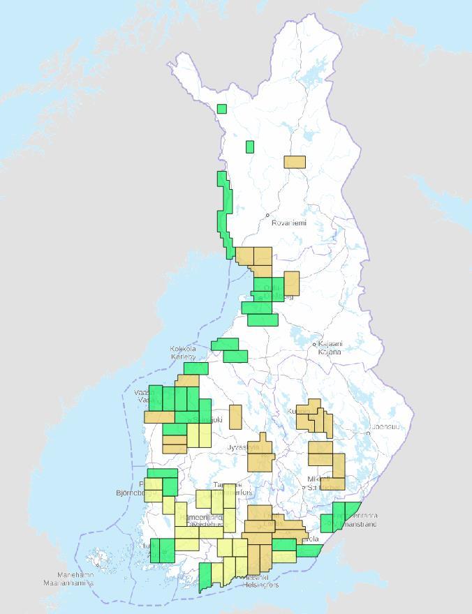 2019! Valtakunnallisen korkeusmallin KM2 tuotanto valmistuu koko maan