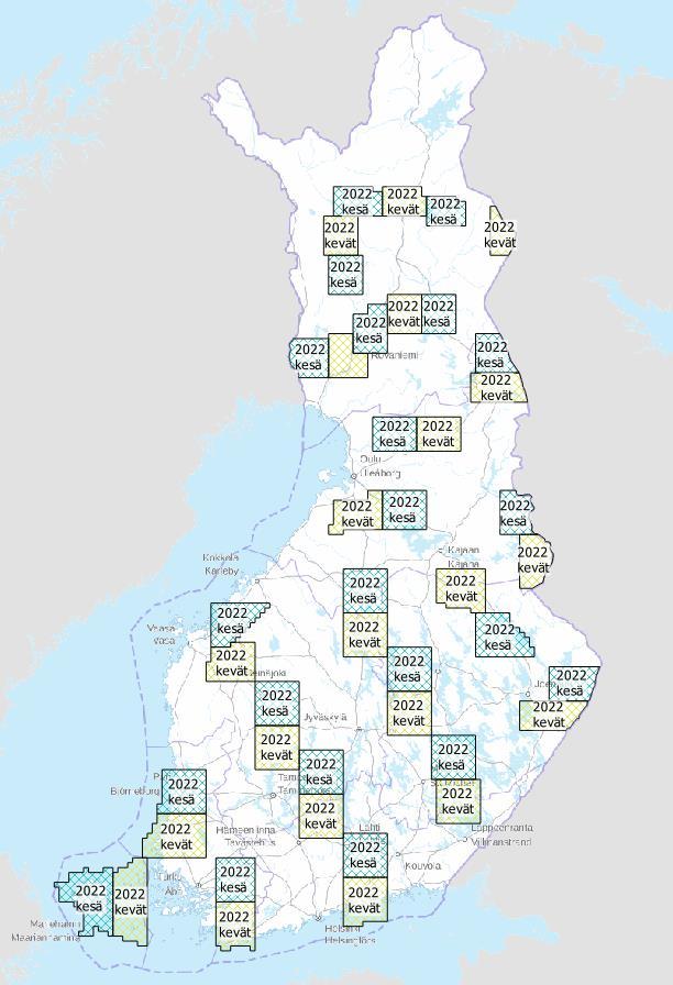 kuvaus = 3v päästä keilausalue Puolet kesä