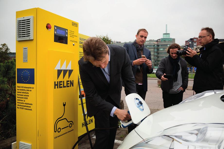 Helenin pitkäjänteinen energiatehokkuustyö palkittiin Työ- ja elinkeinoministeriö, Energiavirasto ja Motiva myönsivät Helenille tunnustuksen ansiokkaasta energiatehokkuustyöstä.