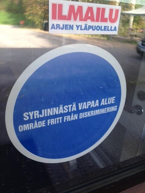 Syrjinnästä vapaa alue, JOKAINEN LASKUVARJOKERHO PYSTYY TÄHÄN Syrjinnästä vapaa alue Syrjinnästä vapaa alue -kampanja on kaikenlaisen syrjinnän, kiusaamisen ja häirinnän vastainen tiedotuskampanja,