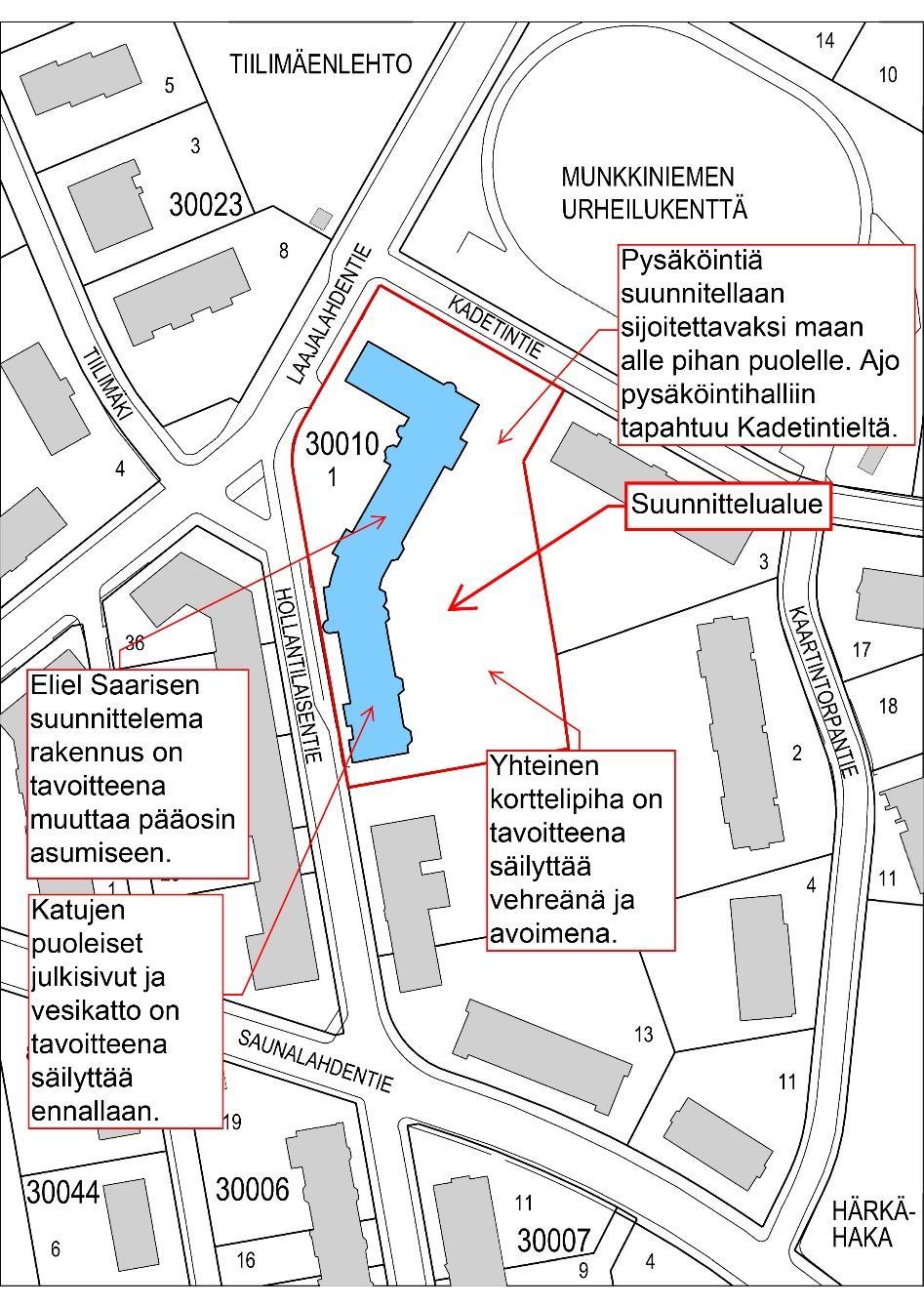 Kaupunkiympäristön toimiala Asemakaavoitus Kaavakartta nro 125