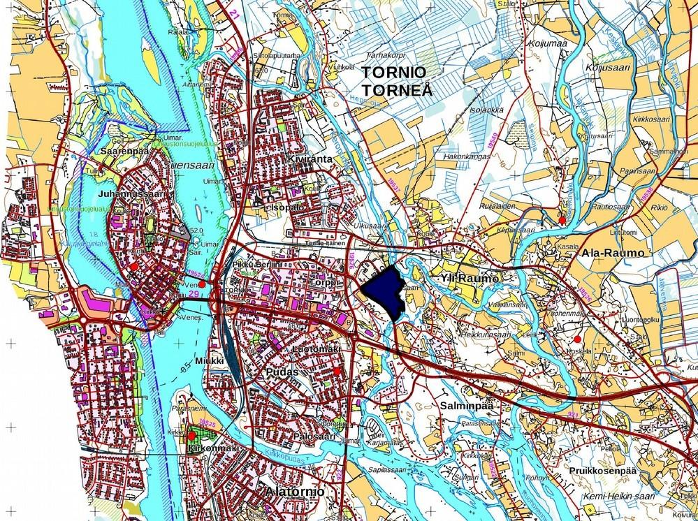 4 1. Perustiedot Inventointialue: Tornion Färimäen asemakaavaalue Tilaaja: Tornion kaupunki Inventoinnin laji: osainventointi Kenttätyöaika: 25.26.8. 2017 yht.