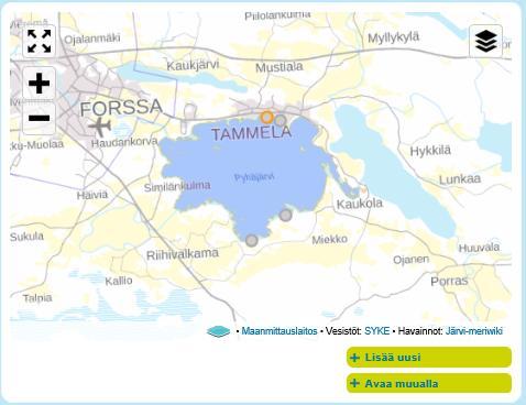 Tammelan Pyhäjärvi Tammelan Pyhäjärvi on suuri ja matala, lähes pyöreä järvi, jonka pinta-ala on 22.8 km 2 ja tilavuus 57 milj. m 3.