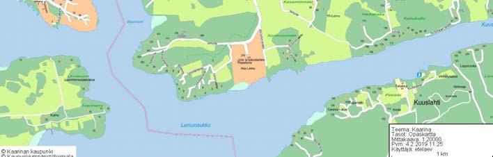 Suunnittelualue Suunnittelualue sijoittuu Lemunniemessä Torppalantien ja Lemuntien varteen.