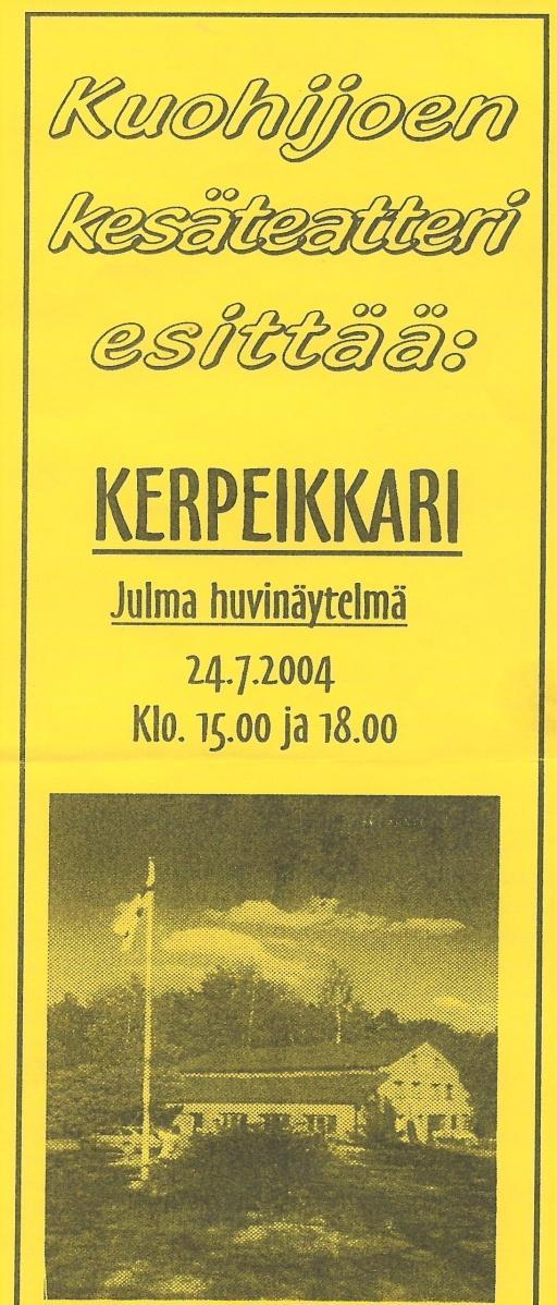 Kesäteatterille valmistui v. 2004 noin 80 istumapaikkaa käsittävä katsomo Kylä-Mukkulan entisen navetan parvelle. Sen jälkeen perustettiin Aslakin ja Leenan jodolla Kuohijoen Kesäteatteri.