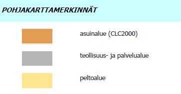 Nosto Consulting Oy 9 (19) Osa suunnittelualueesta on merkitty