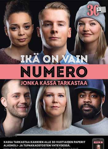 Kauppa on vastuullinen ikärajavalvottavien tuotteiden myyjä.