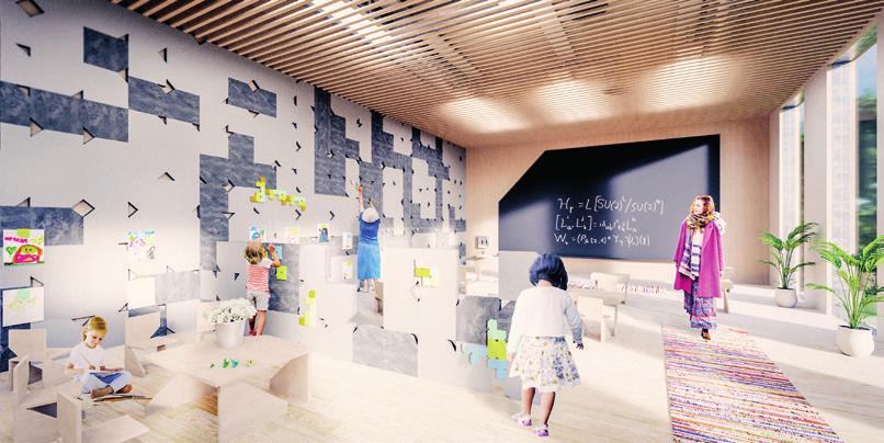 DIMENSIONS Sini Antila, Elina Harjunpää, Mitra Hernejärvi, Sami Maaizate Dimensions on pelimuseoon suunniteltu betonilaatta, josta löytyy sekä koveraa että kuperaa pintaa.