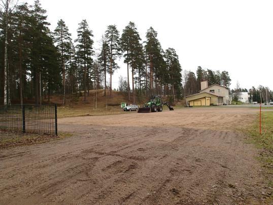 (lähinnä rakennuksenperustuksia ja muita rakenteita linnoituksen perustamisen ja käytön ajalta).