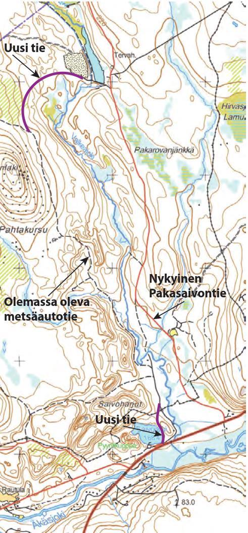 7 Sulkemisvaiheen maisemavaikutukset Sulkemisvaiheessa hankealue maisemoidaan muistuttamaan mahdollisimman paljon kaivostoimintaa edeltänyttä tilaa.