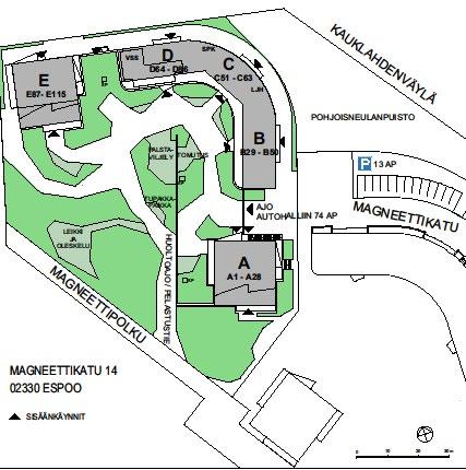 semapiirustus rkkitehdit Hannunkari & Mäkipaja