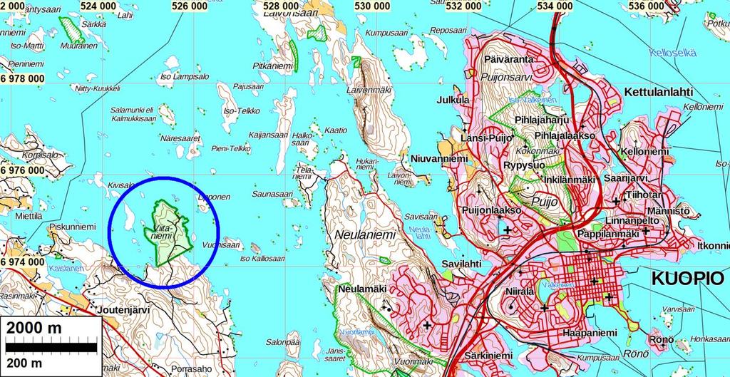 2 Sisältö Perustiedot... 2 Kartat... 3 Inventointi... 4 Tulos... 4 Lähteet... 5 Kuvia... 5 Kansikuva: Siirtolohkare kallion laella Viitaniemen kärjessä, taustalla Kallavesi. Etelään.