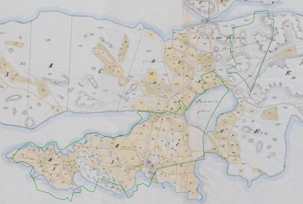 Lähteet Historiallisten kylätonttien sijainti Pirkanmaan taajama-alueilla. Pirkanmaan maakuntakaava 2040. Pirkanmaan liitto 2014.