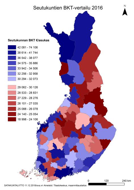 Tilastokeskus 2017 SATAKUNNAN SEUTUKUNTIEN VAHVUUKSIA Porin seutukunta Rauman seutukunta VAHVA RESILIENSSI (TEOLLISUUDEN MONIPUOLISUUS SUOMEN 8.