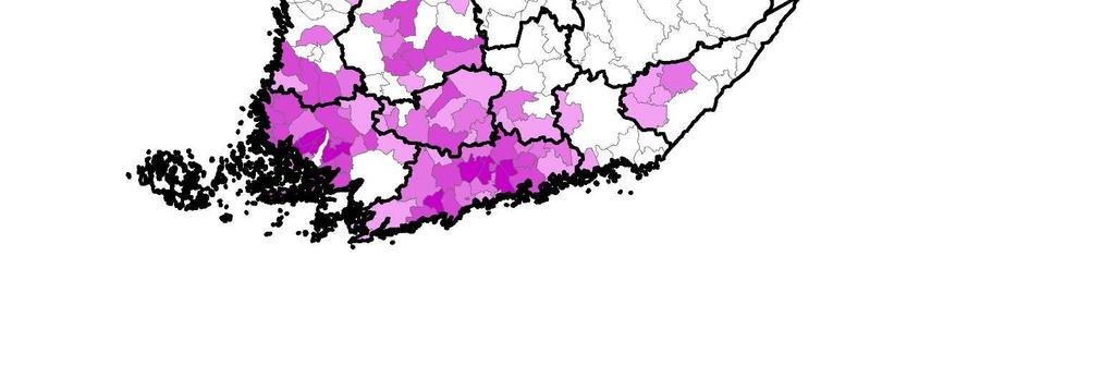 Koko maassa korkea-asteen tutkinnon suorittaneiden osuus yli 15-vuotiaista oli 31,0 % vuonna 2017.