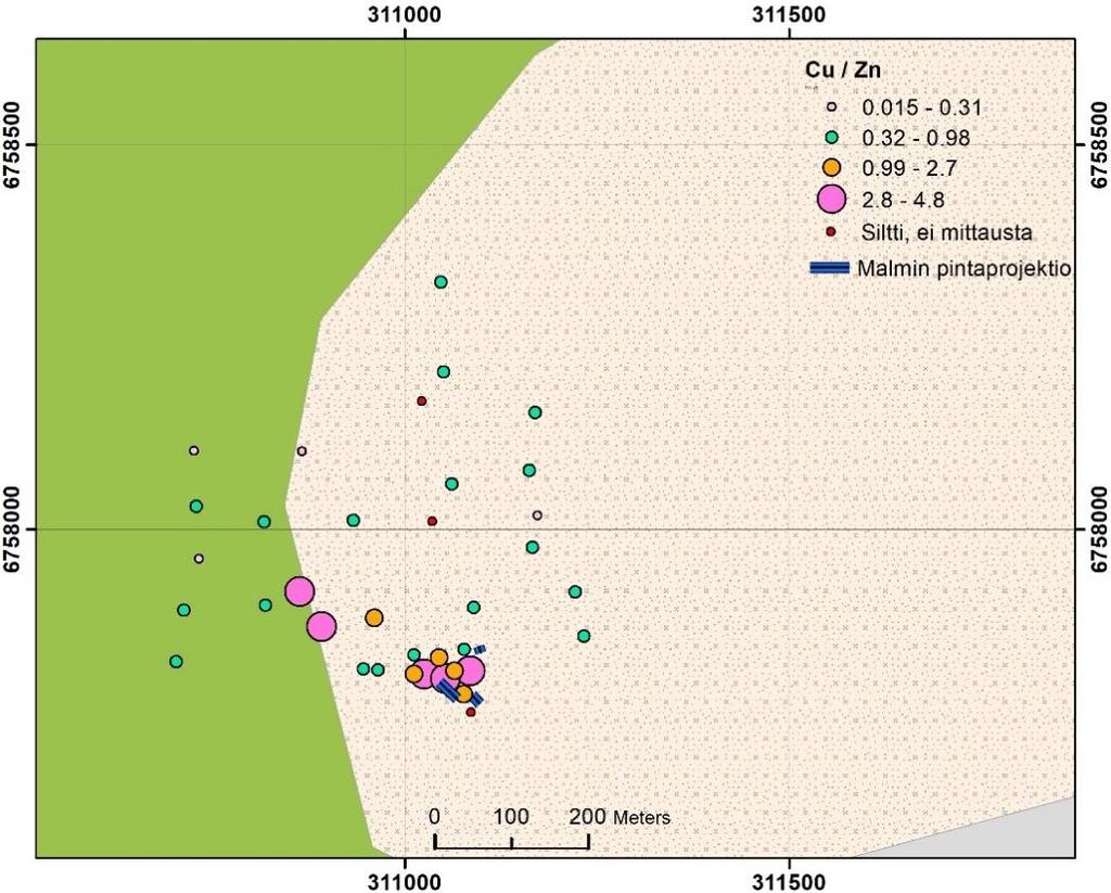 GEOLOGIAN TUTKIMUSKESKUS Hulkki ja Taivalkoski 72/2018 56 Kuva 49.