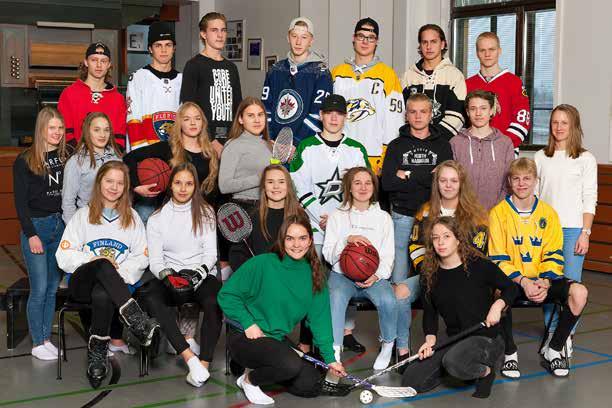 Tikkanen Veeti Tuominen Emma Valtonen Silja Vepsäläinen Victoria Vänttinen Tuisku LI-PV Aho Anna Haho Jenni Heikkilä Linnea Heikkilä Veena Hintsala Iida Honkasalo Huge Kinnunen Elias Kinnunen Erik