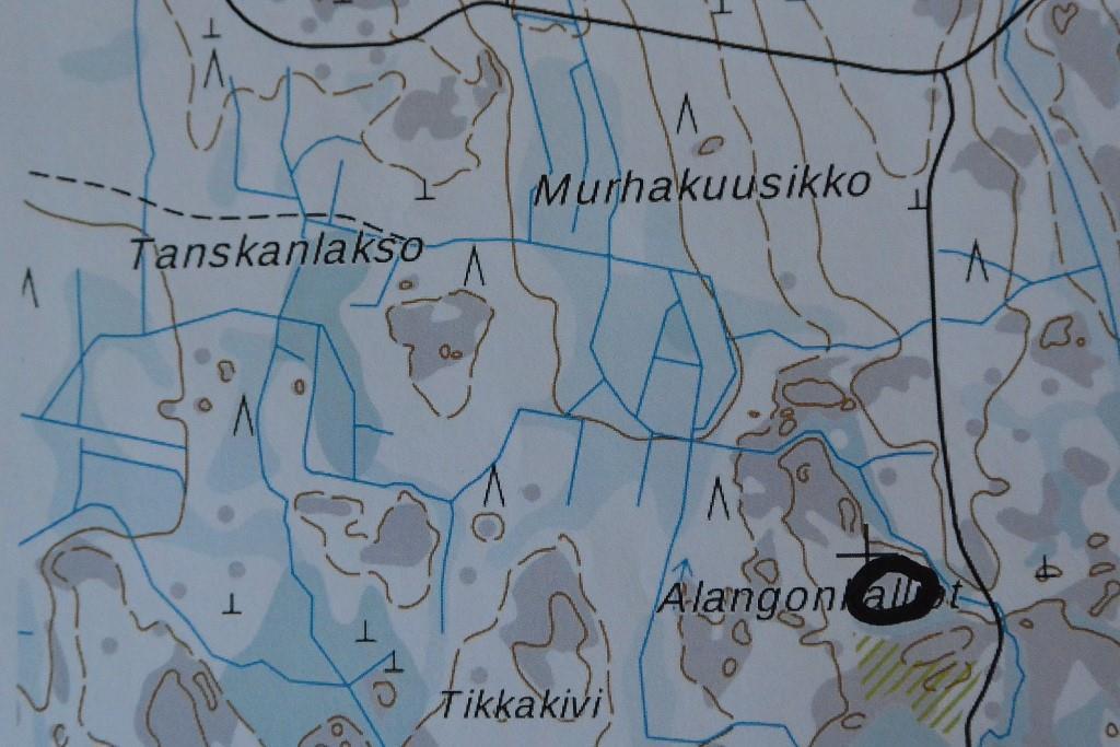 4.3 Alangonkalliot (eteläinen) Alangonkallioiden eteläreunassa on luonnontilaisen kaltainen