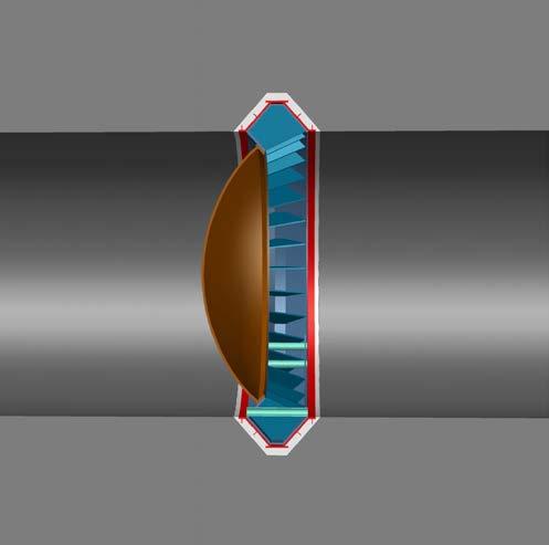 The plugs shall be manufactured in Titanium Grade 3 or Grade 12 (ASTM).