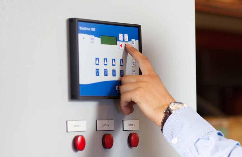 WiseDrive-järjestelmä huolehtii monien muiden toimintojen ohella myös polttimen ohjaus- ja turvatoiminnoista.