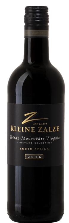 Alkoholi: 13,5% Sokeri: 8 g/l 5 98 0,375l 15 97 /l ETELÄ-AFRIKKA KLEINE ZALZE VINEYARD SELECTION Shiraz, Mourvedre, Viognier KLEINE ZALZE, WO WESTERN CAPE tanniininen,