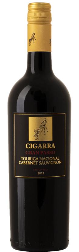 32 /l CIGARRA GRAN PASSO Touriga Nacional, Cabernet Sauvignon CASA SANTOS LIMA, VINHO REGIONAL LISBOA boysenmarjainen,