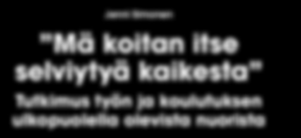 Tutkimus työn ja
