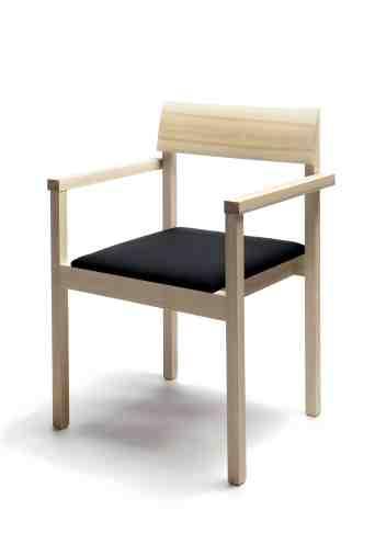 WITH ARMRESTS design Kari Virtanen birch, ash or