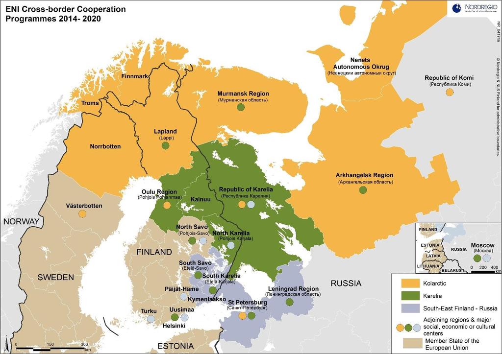 Suomen ja Venäjän välisellä rajalla toteutettavat