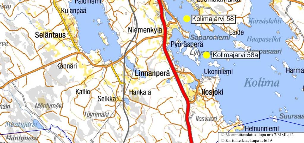Talven 2018 näytteet otettiin huhtikuun puolella (23.4.2018) 