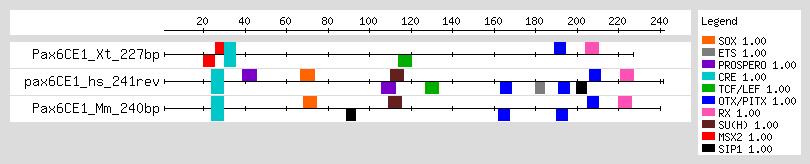 >Use the Feature Map for visual comparison