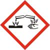 2.2. Merkinnät Merkinnät (EY) Nro 1272/2008 Hazard Pictogram(s) huomiosana Vaaralausekkeet EU:ta koskevat vaaralausekkeet Turvalausekkeet VAARA H315 - Ärsyttää ihoa H318 - Vaurioittaa vakavasti