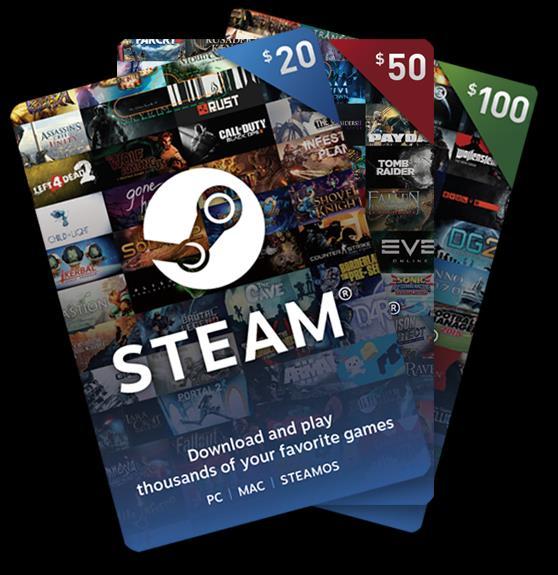 Steamin lahjakortit herättävät uusien