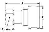 5553-05-06 Pölysuoja 3/8 5553-04-08 5553-05-08 Pölysuoja 1/2 5553-04-12 5553-05-12 Pölysuoja 3/4 5553-04-16 5553-05-16 Pölysuoja 1 5553-04-20 5553-05-20 Pölysuoja 1 1/4 Materiaali: muovi Väri: musta