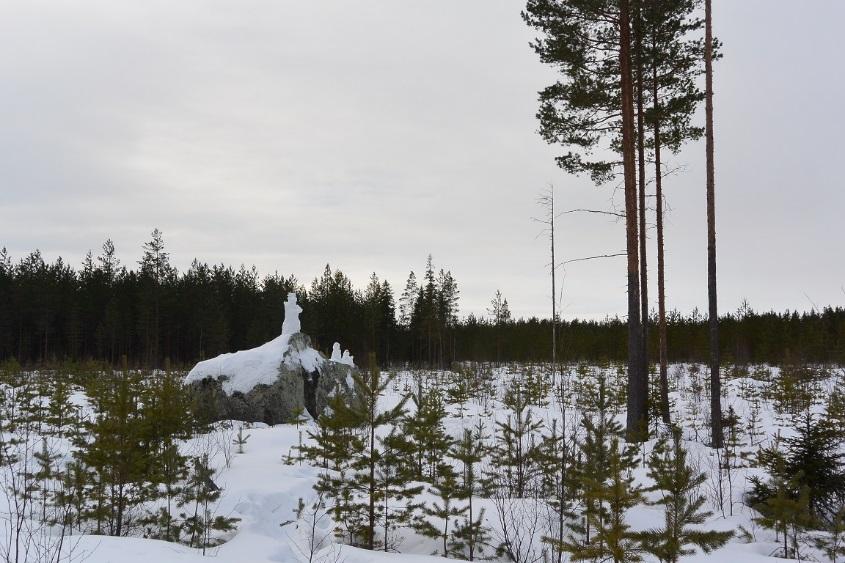 9. Maisemallisesti merkittävä siirtolohkare * MG Muu huomioitava luontoarvo 10.