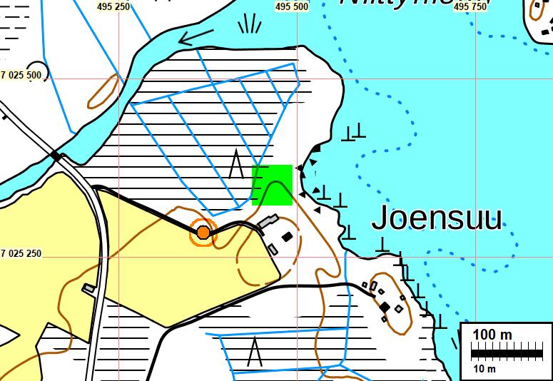 6 Uusi rakennuspaikka vihreällä, Lampaanjärvi Joensuu