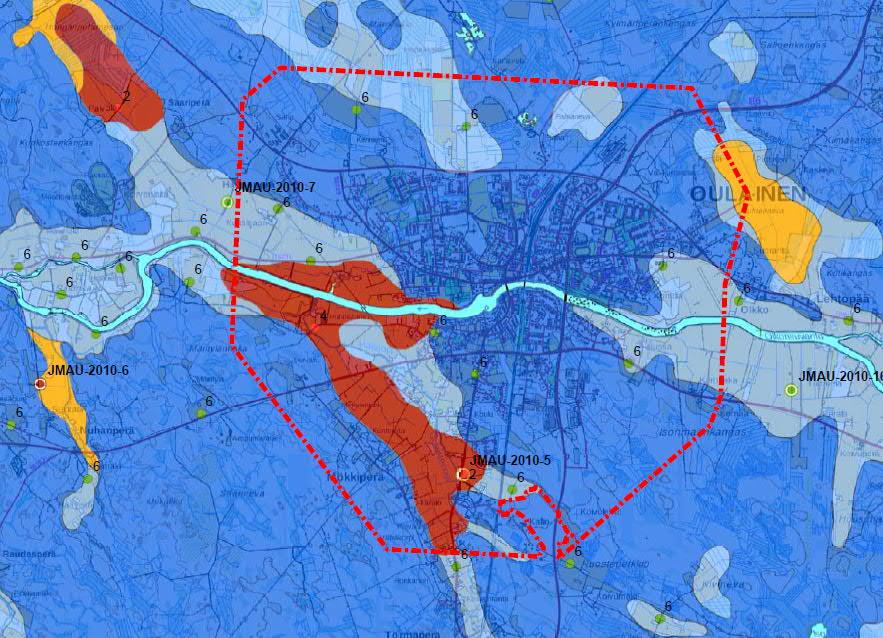 FCG SUUNNITTELU JA TEKNIIKKA OY/ FCG Arkkitehdit Kaavaselostus 15 (63) 3.5 Maaperäselvitys Maaperäselvityksen on laatinut FCG Suunnittelu ja tekniikka Oy:ssä DI Kari Hietala.